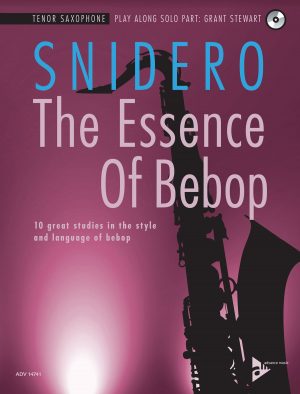 The Essence of Bebop - Tenor Sax (Front Cover)